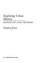 Tapa de Exploring urban history
