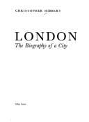 Tapa de London: the biography of a city