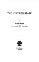 Tapa de The Nuclear State (Riverrun Writers)