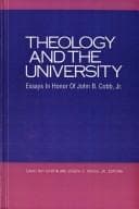 Tapa de Theology and the University