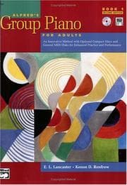 Tapa de Alfred's Group Piano for Adults Student Book, Bk 1