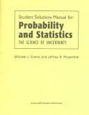 Tapa de Probability and Statistics Solutions Manual
