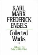 Tapa de Collected Works of Karl Marx and Friedrich Engels, Vol. 34