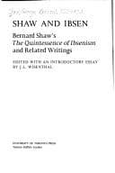 Tapa de Shaw and Ibsen