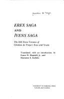 Tapa de Erex saga and Ívens saga