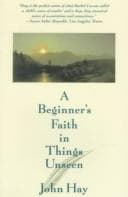Tapa de BEGINNERS FAITH IN THINGS UNSEEN PA (Concord Library)