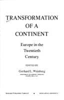 Tapa de Transformation of a continent