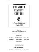 Tapa de French culture, 1900-1975