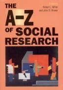 Tapa de A-Z of Social Research