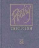 Tapa de Poetry Criticism