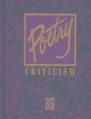 Tapa de Poetry Criticism