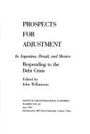 Tapa de Prospects for Adjustment in Argentina, Brazil, and Mexico