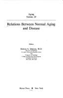 Tapa de Relations between normal aging and disease