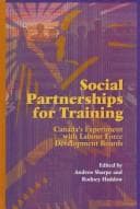 Tapa de Social partnerships for training