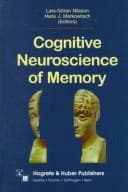 Tapa de Cognitive Neuroscience of Memory