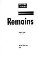 Tapa de Remains