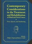 Tapa de Contemporary considerations in the treatment and rehabilitation of head and neck cancer
