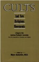 Tapa de Cults and New Religious Movements