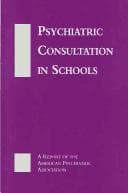 Tapa de Psychiatric consultation in schools