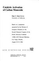 Tapa de Catalytic Activation of Carbon Monoxide