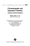 Tapa de Chromatography and Separation Chemistry