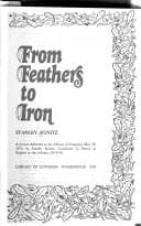 Tapa de From feathers to iron