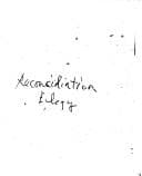 Tapa de Reconciliation Elegy