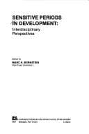 Tapa de Sensitive periods in development