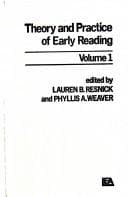 Tapa de Theory and practice of early reading