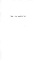 Tapa de Our Past Before Us