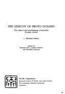 Tapa de The lexicon of Proto Oceanic