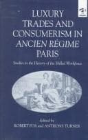 Tapa de Luxury trades and consumerism in ancien régime Paris