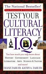 Tapa de Test Your Cultural Literacy IQ, Updated & Revised