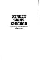 Tapa de Street Signs Chicago