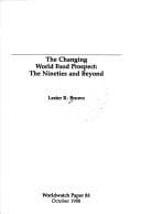 Tapa de The changing world food prospect