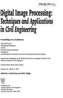 Tapa de Digital Image Processing: Techniques and Applications in Civil Engineering : Proceedings of a Conference
