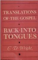 Tapa de Translations of the Gospel Back into Tongues