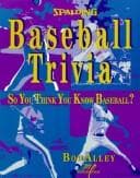 Tapa de Spalding baseball trivia