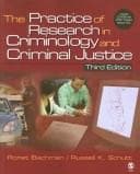 Tapa de Practice of Research in Criminology and Criminal Justice