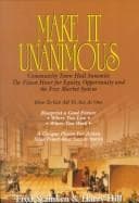 Tapa de Make it unanimous