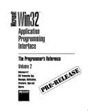 Tapa de Microsoft Win32 application programming interface