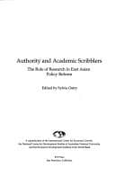 Tapa de Authority and Academic Scribblers