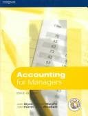 Tapa de Accounting for managers