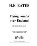 Tapa de Flying Bombs over England