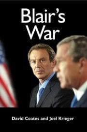 Tapa de BLAIR'S WAR