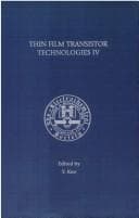 Tapa de Thin film transistor technologies