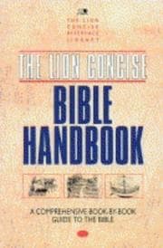 Tapa de Lion Concise Handbook to the Bible
