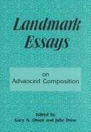 Tapa de Landmark essays on advanced composition