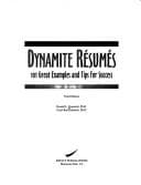 Tapa de Dynamite resumes
