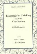 Tapa de Teaching and thinking about curriculum